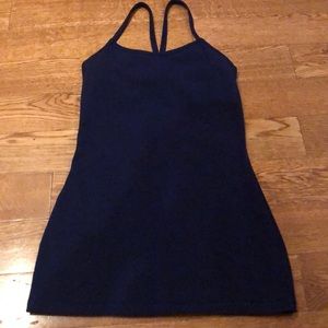 Lululemon cross back tank with built in bra